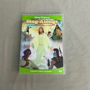 Living Scriptures Sing-Alongs 8 DVD Set 51 Animated Music Videos English Spanish
